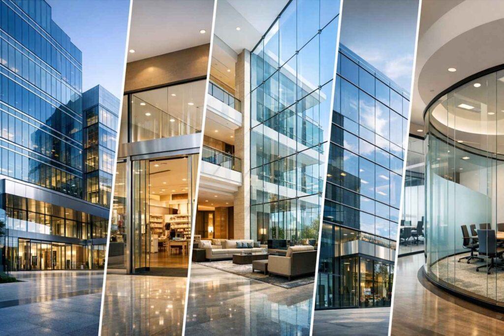 Commercial, Industrial, and Advertising Glass for Wholesale