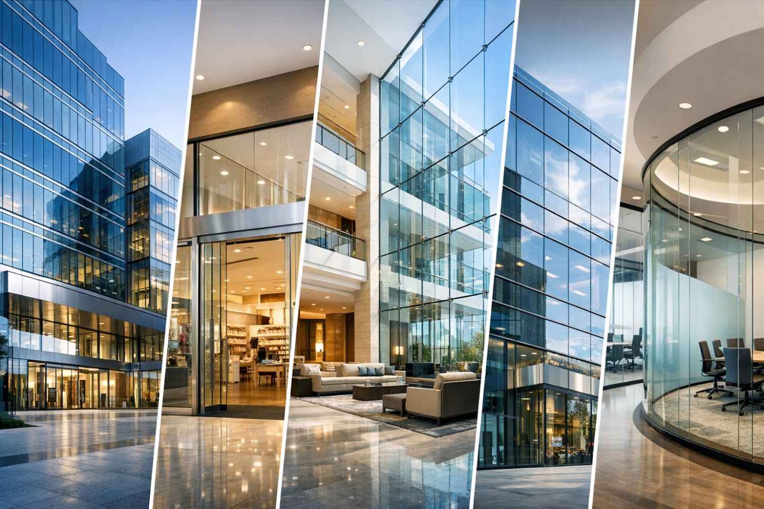 Commercial, Industrial, and Advertising Glass for Wholesale